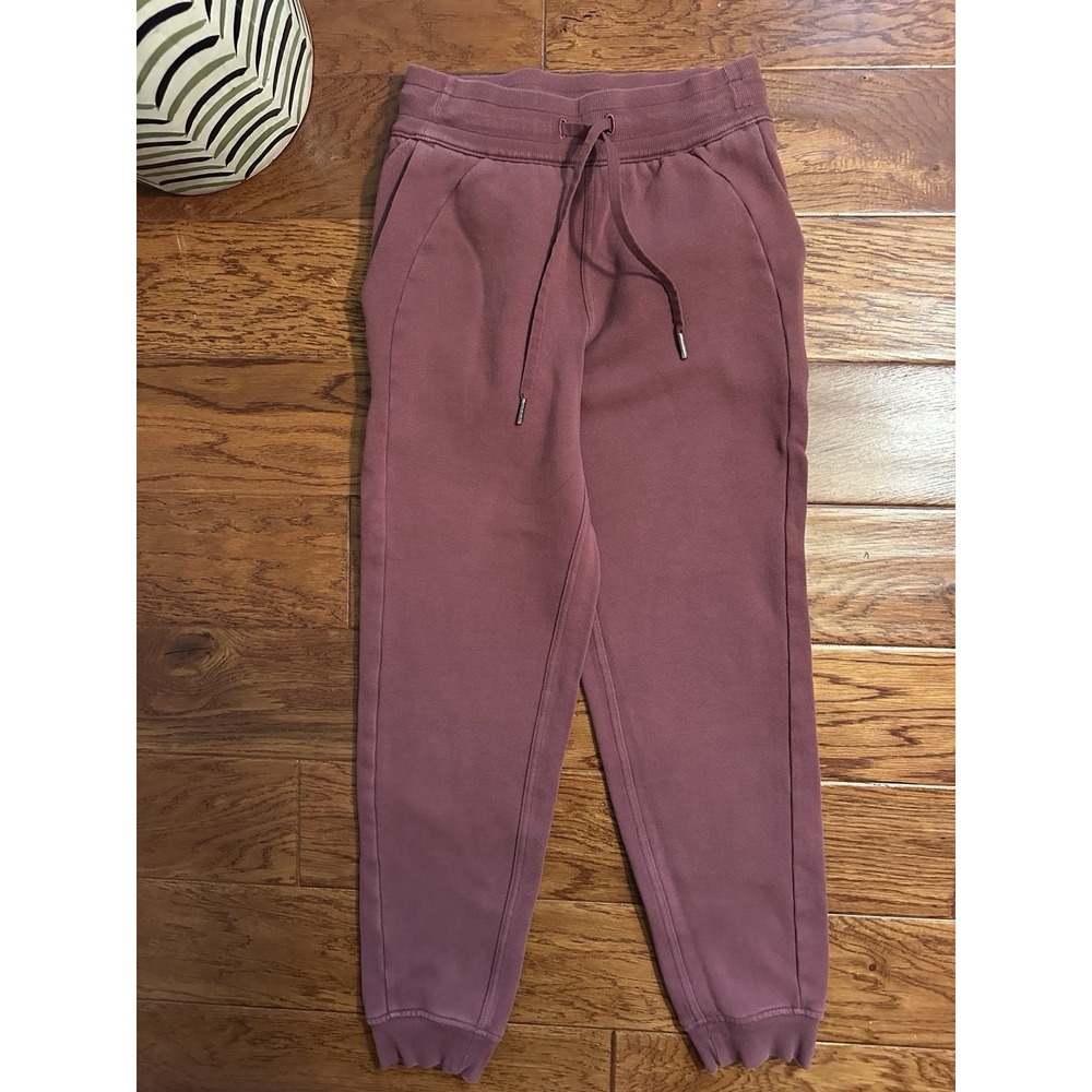 lululemon Scuba High-Rise Jogger Pants 28" Inseam Mauve Rose Size 2